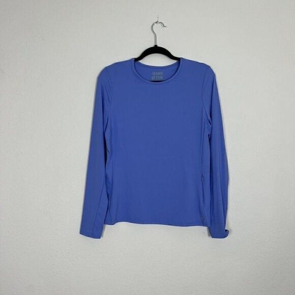 Hang Ten Women's Long Sleeve Light Purple Rashguard UPF 50+ Sun Tee Size Medium - Picture 1 of 10